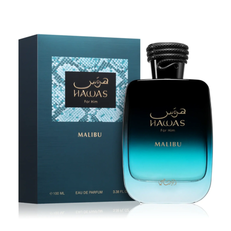 عطر هوس ماليبو من الرصاصي Hawas Malibu Rasasi (100ml رجالي)