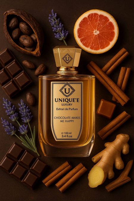 Chocolate Makes Me Happy Unique'e Luxury