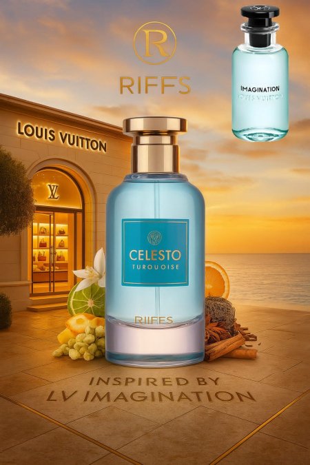 Celesto Turquoise Riiffs Perfumes للرجال